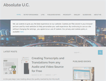 Tablet Screenshot of absoluteuc.org